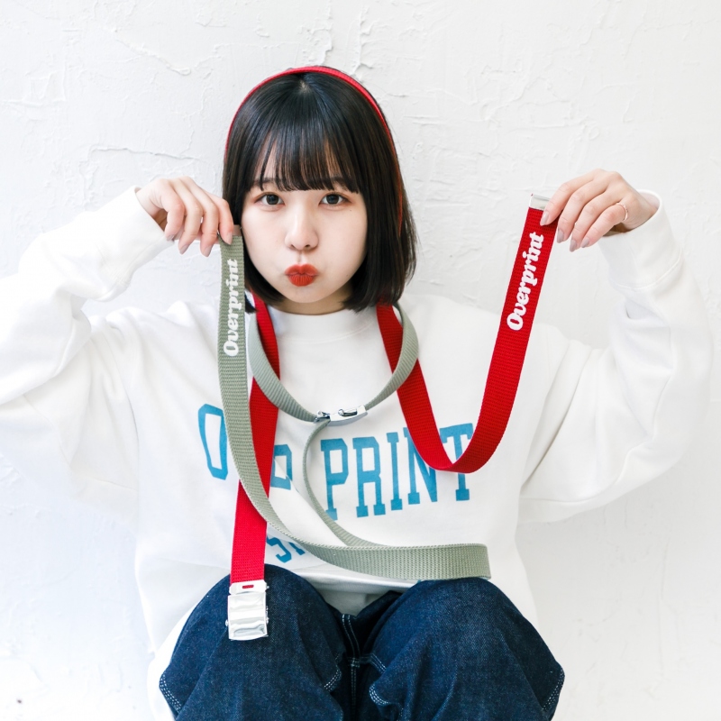 over print の着衣モデルとして参加